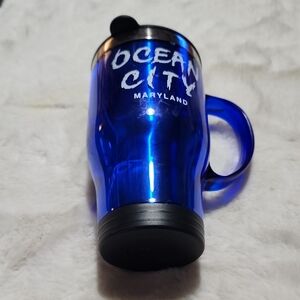 Ocean City Blue Travel Mug